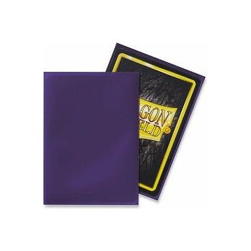 Dragon Shield Sleeves Classic Glossy (100 Pack) (Purple)