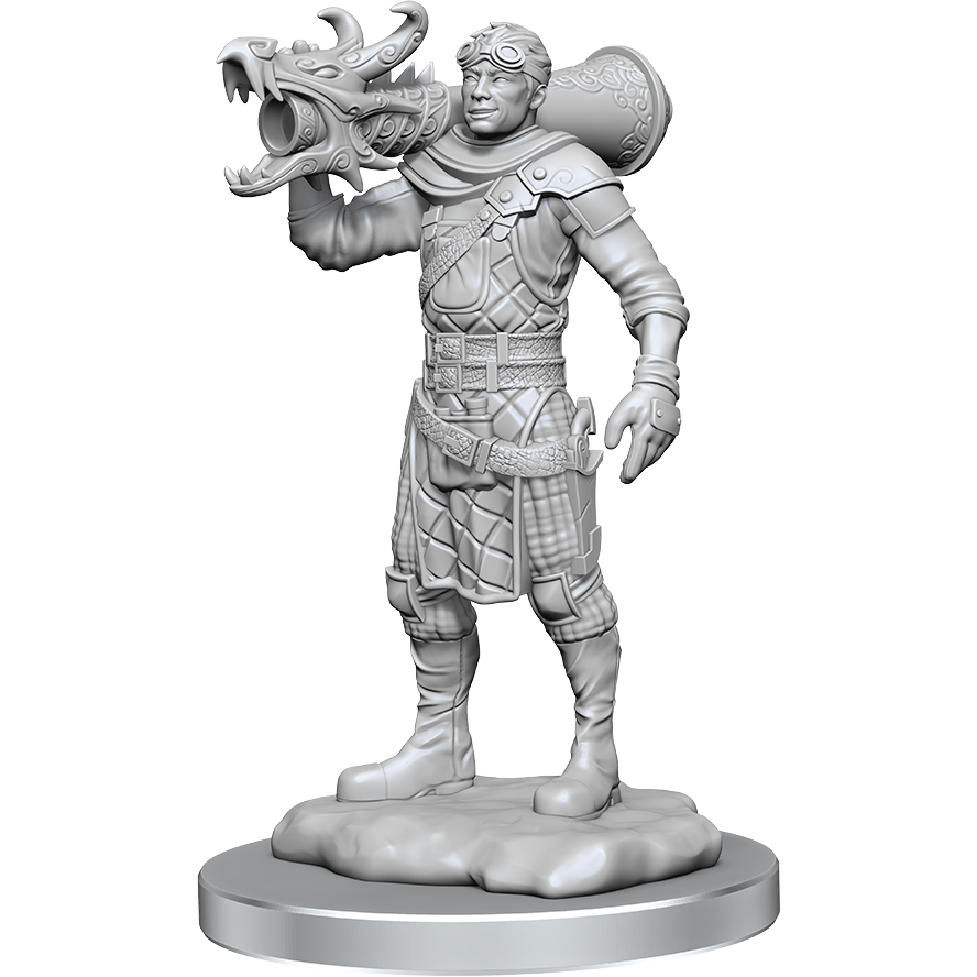 D&amp;D - Minis - Nolzurs Marvelous Miniatures - Artificier humain et apprenti humain