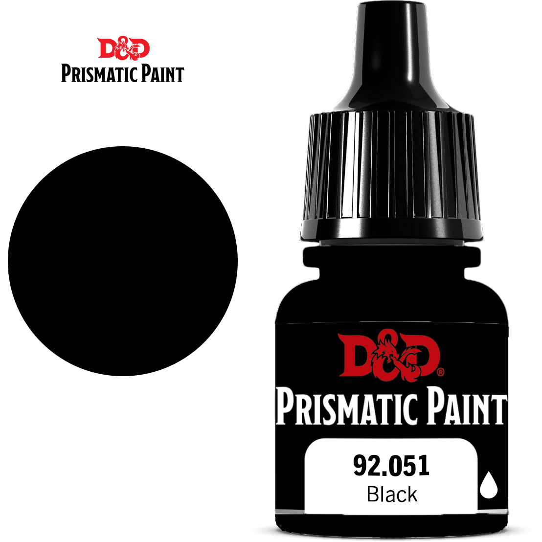 Peinture prismatique D&amp;D - Noir