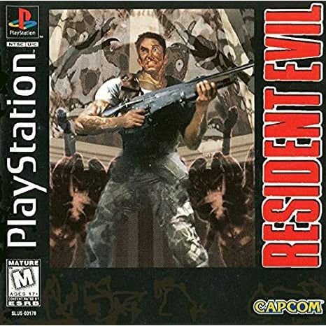 PS1 - Resident Evil Black Label (Jewel Case Version)