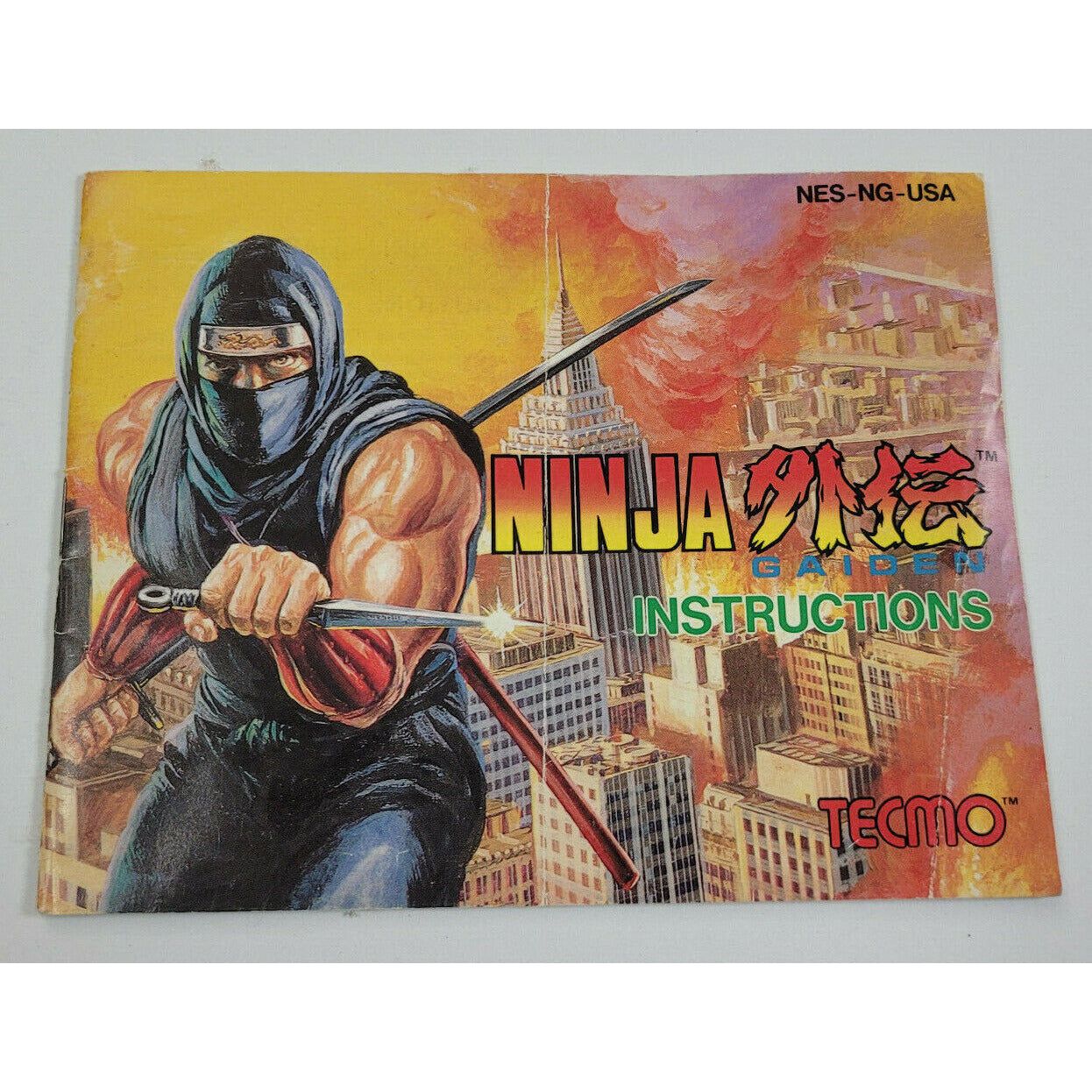 NES - Ninja Gaiden (Manual)