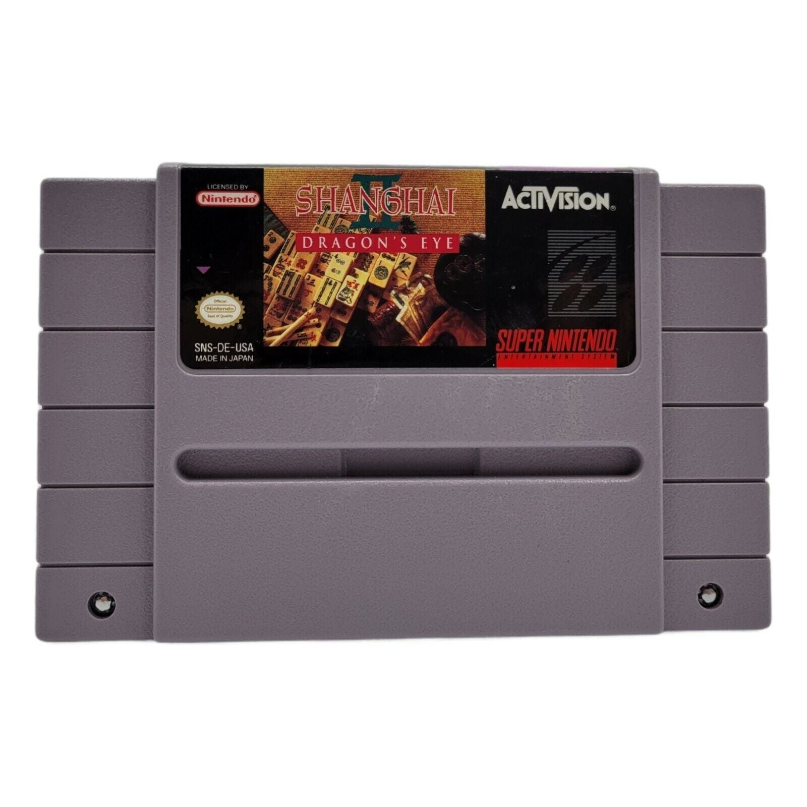 SNES - Shanghai II Dragon's Eye (cartouche uniquement)