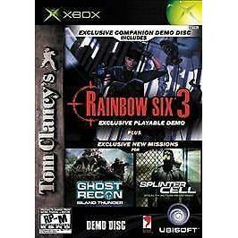 XBOX - Tom Clancy's Rainbow Six 3 - Exclusive Companion Demo Disc