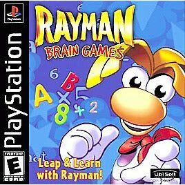 PS1 - Rayman Brain Games