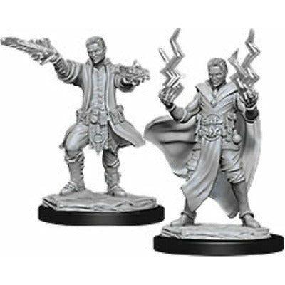 D&D - Minis - Nolzurs Marvelous Miniatures - Human Male Sorcerer