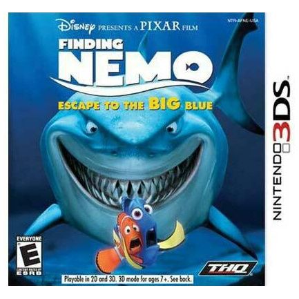 3DS - Finding Nemo Escape to the Big Blue (In Case)