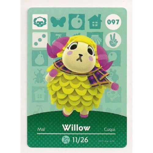 Amiibo - Animal Crossing Willow Card (#097)