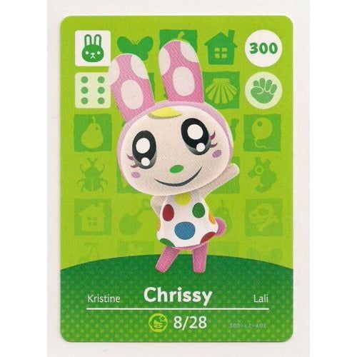 Amiibo - Carte Chrissy Animal Crossing (#300)
