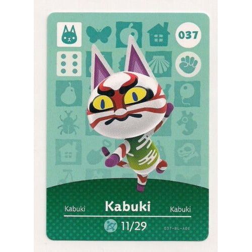 Amiibo - Carte Kabuki Animal Crossing (#037)
