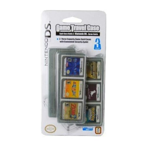 Pack de 3 étuis de voyage pour jeux Nintendo DS