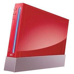 Nintendo Wii System - Red Gamecube Compatible