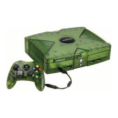 Système Xbox Original - Édition Vert Translucide