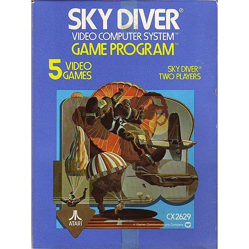 Atari 2600 - Sky Diver (Cartridge Only)