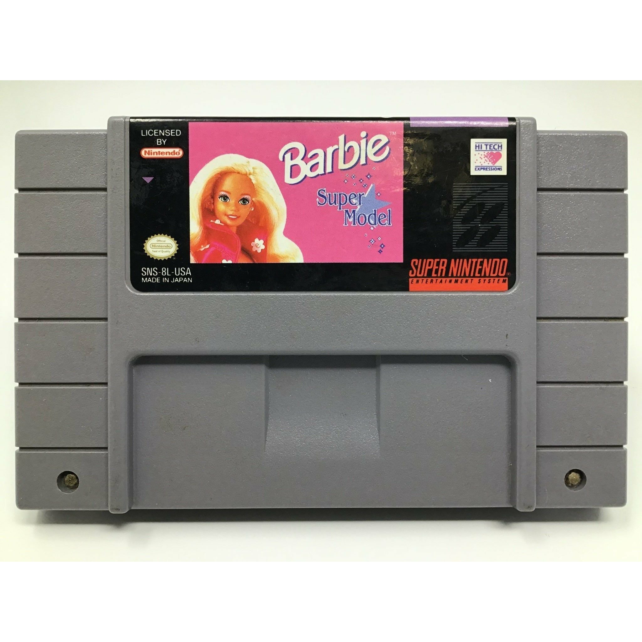 SNES - Barbie Super Model (Rough Label) (Cartridge Only)