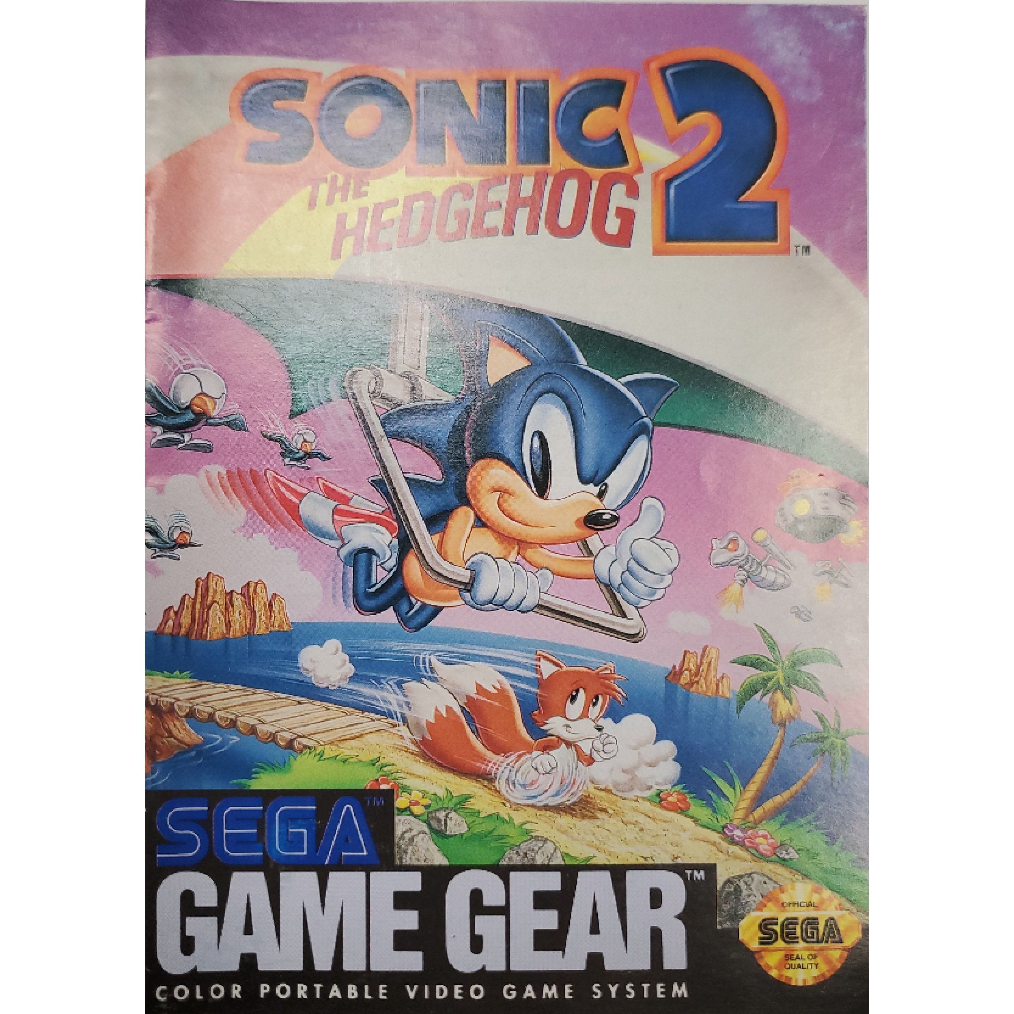 GameGear - Sonic the Hedgehog 2 (Manual)