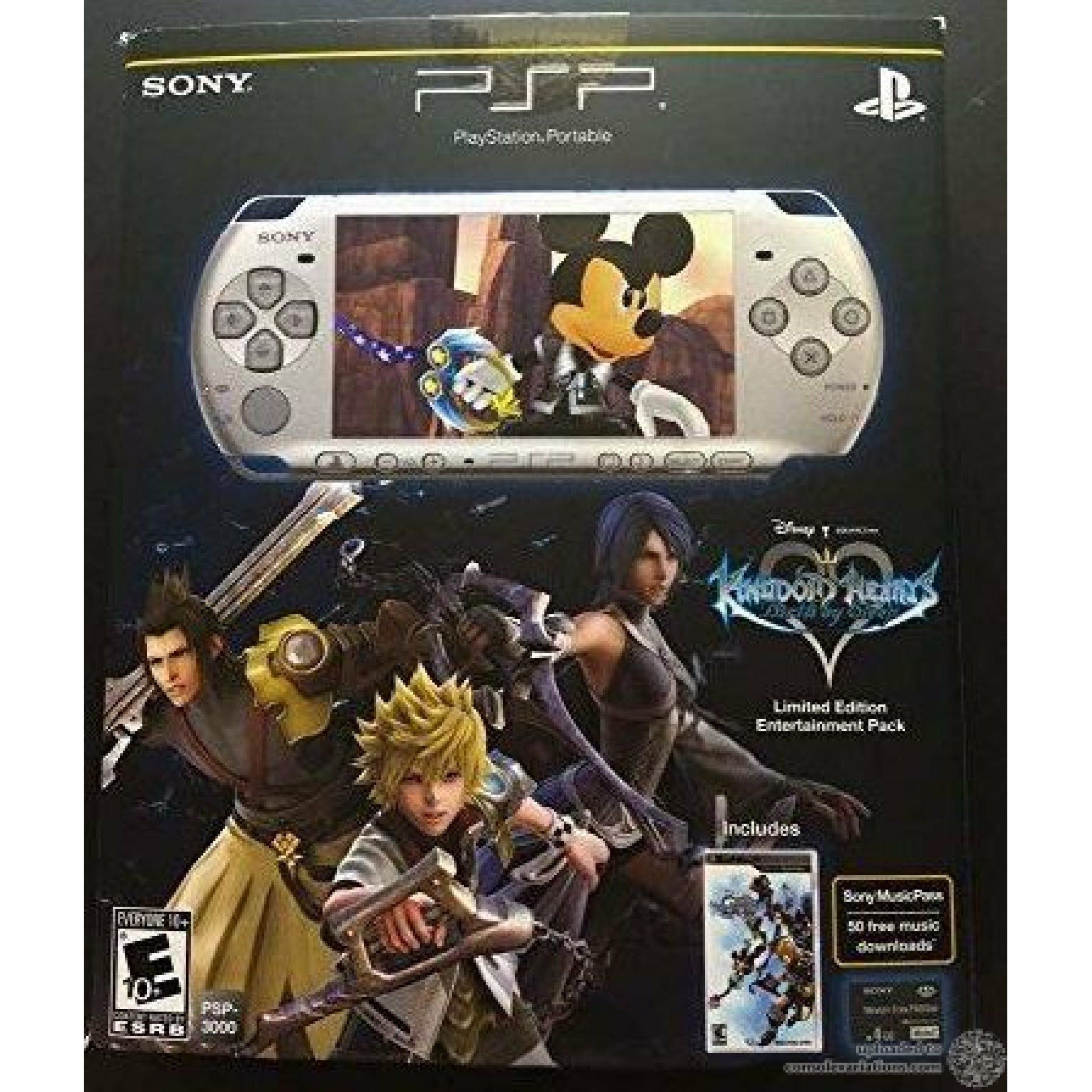 Pack de divertissement PlayStation Portable Kingdom Hearts Birth by Sleep en édition limitée