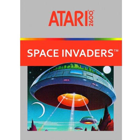 Atari 2600 - Space Invaders (cartouche uniquement)
