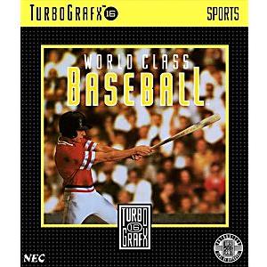 Turbografx - World Class Baseball (In Case)