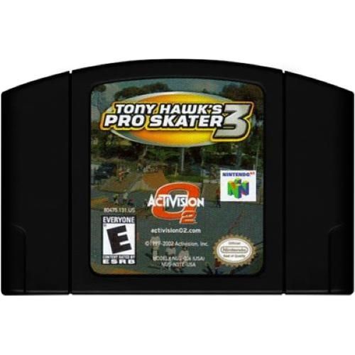 N64 - Tony Hawk's Pro Skater 3 (cartouche uniquement)