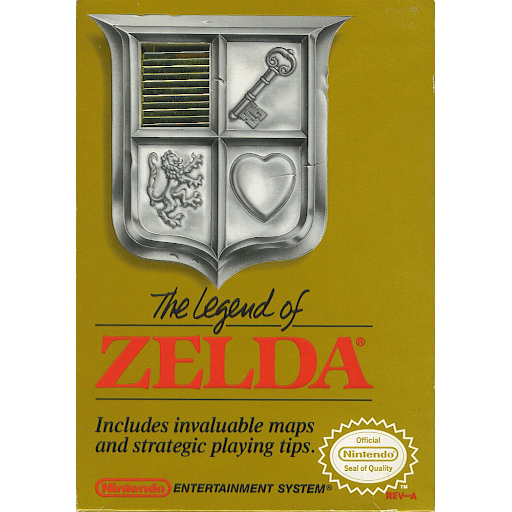 NES - The Legend of Zelda (Complete In Box. B+ With Manual)