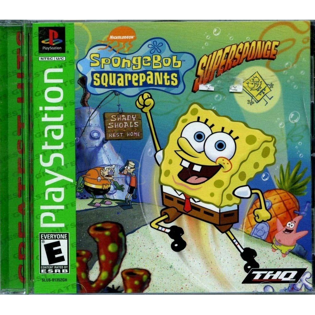 PS1 - SpongeBob SquarePants Supersponge