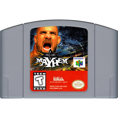 N64 - WCW Mayhem (cartouche uniquement)