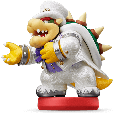 Amiibo - Super Mario Odyssey Wedding Bowser Figure