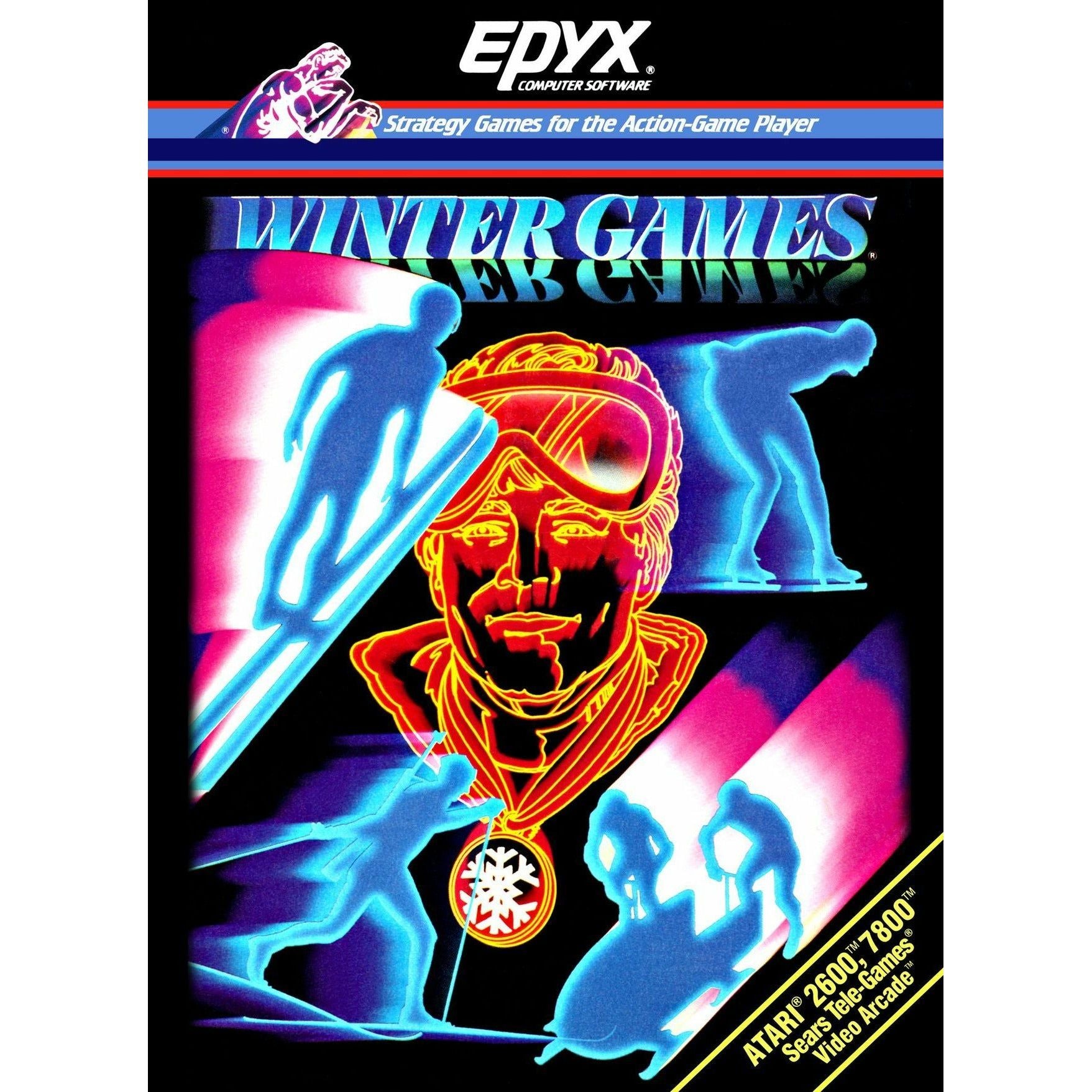 Atari 2600 - Jeux d'hiver EPYX (cartouche uniquement)