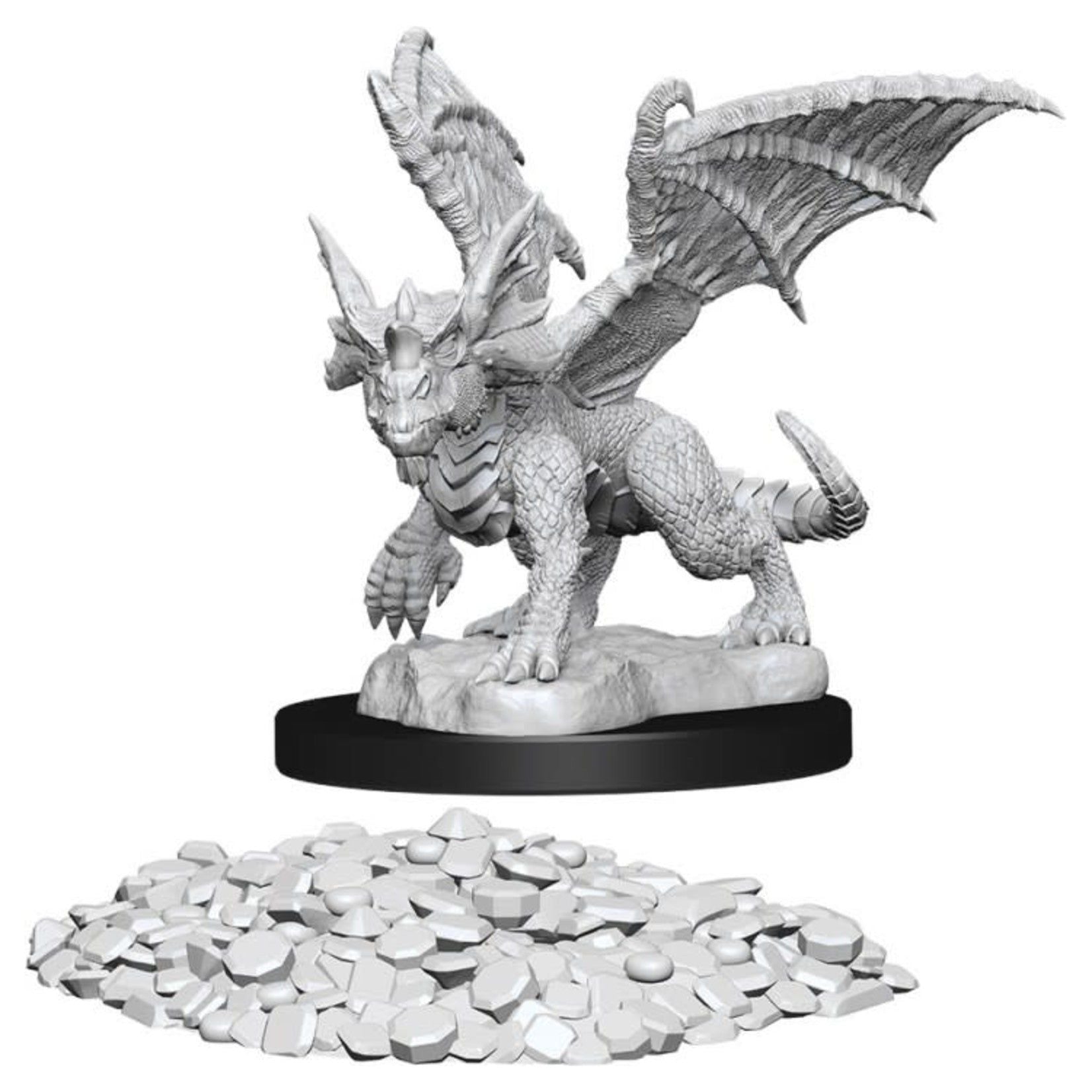 D&amp;D - Minis - Nolzurs Marvelous Miniatures - Wyrmling dragon bleu