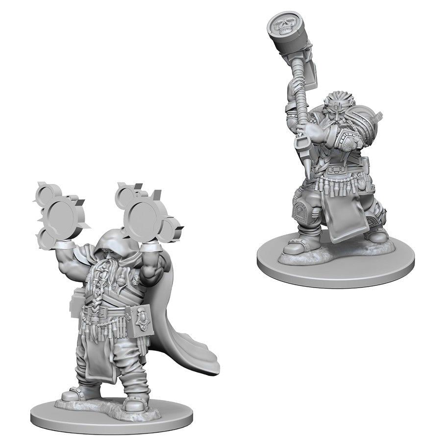 D&D - Minis - Nolzurs Marvelous Miniatures - Dwarf Male Cleric