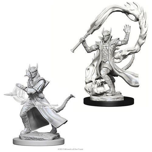 D&amp;D - Minis - Nolzurs Marvelous Miniatures - Sorcier mâle Tiefling