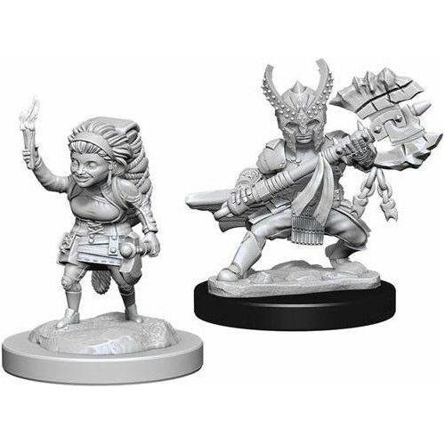 D&amp;D - Minis - Nolzur Marvelous Miniatures - Combattante Halfling