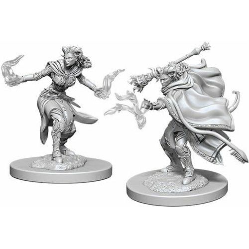 D&D - Minis - Nolzurs Marvelous Miniatures - Tiefling Female Warlock