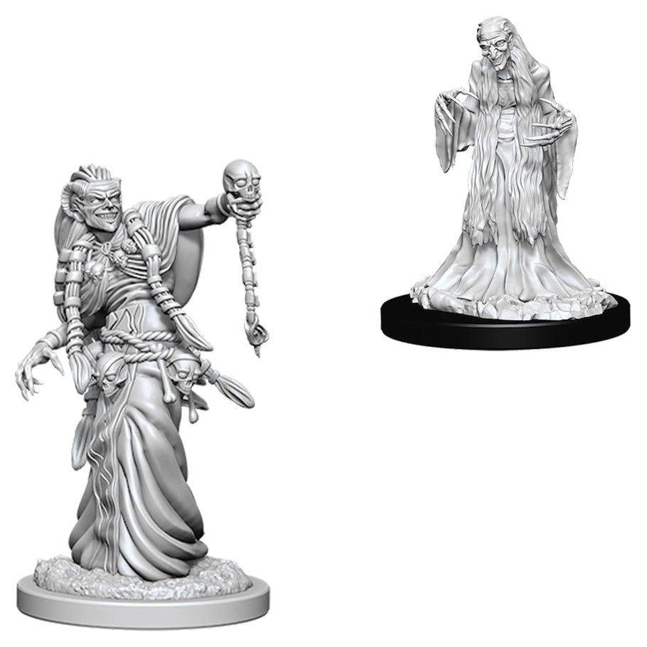 D&amp;D - Minis - Nolzurs Marvelous Miniatures - Green Hag &amp; Night Hag