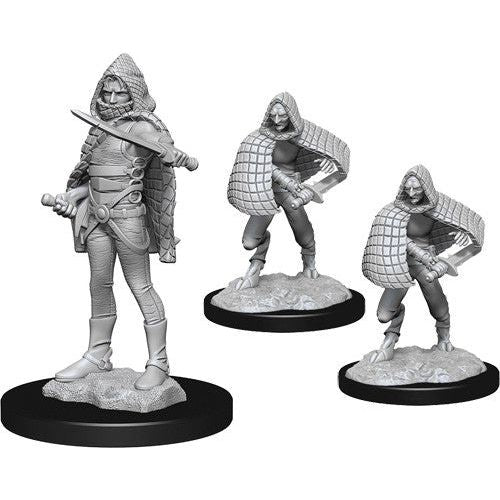 D&D - Minis - Nolzurs Marvelous Miniatures - Darkling Elder & Darklings